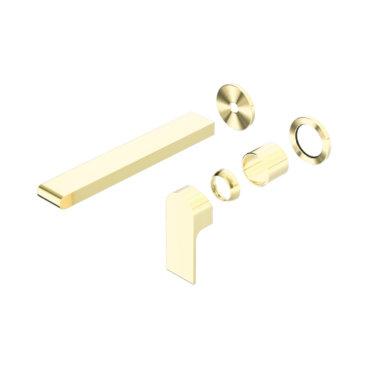 Bianca Wall Basin/Bath Mixer Separate Back Plate 230mm Trim Kits Only Brushed Gold