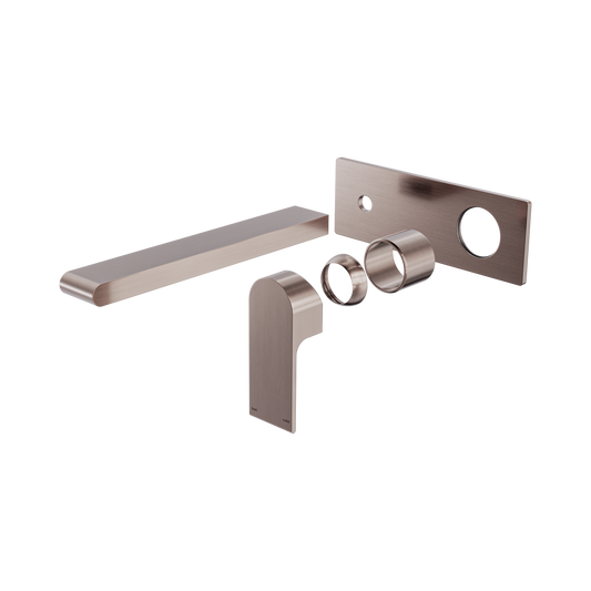 Bianca Wall Basin/Bath Mixer 230mm Trim Kits Only Brushed Bronze