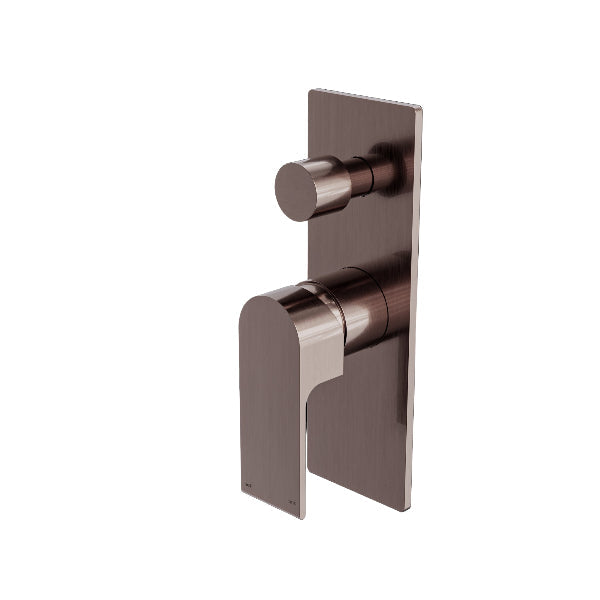 Nero Bianca Shower Mixer With Divertor  NR321511aBZ