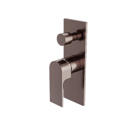 Nero Bianca Shower Mixer With Divertor  NR321511aBZ