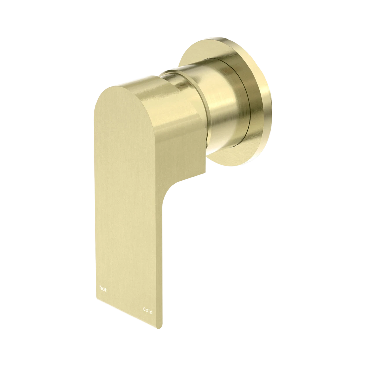 Bianca Shower Mixer 80mm Plate Brushed Gold