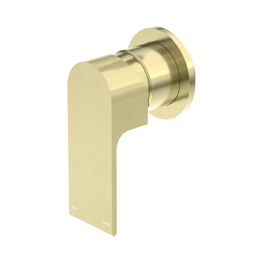 Bianca Shower Mixer 80mm Plate Brushed Gold