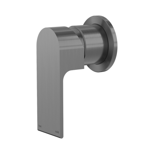 Bianca Shower Mixer 60mm Plate Gun Metal