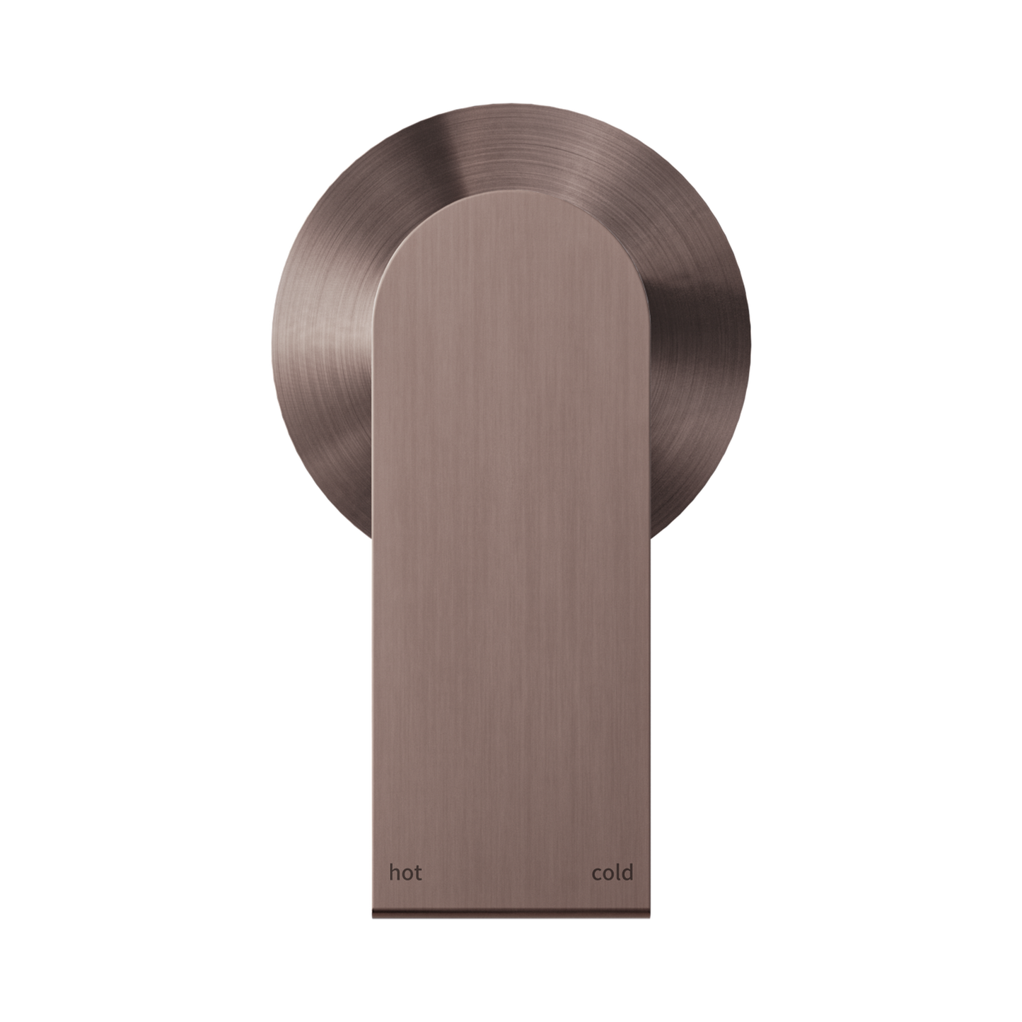 Bianca Shower Mixer 80mm Plate Brushed Bronze