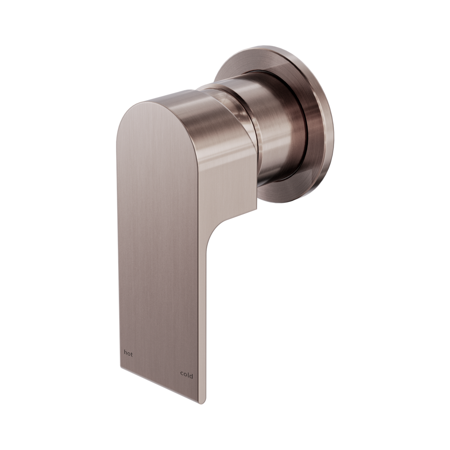 Bianca Shower Mixer 60mm Plate Brushed Bronze