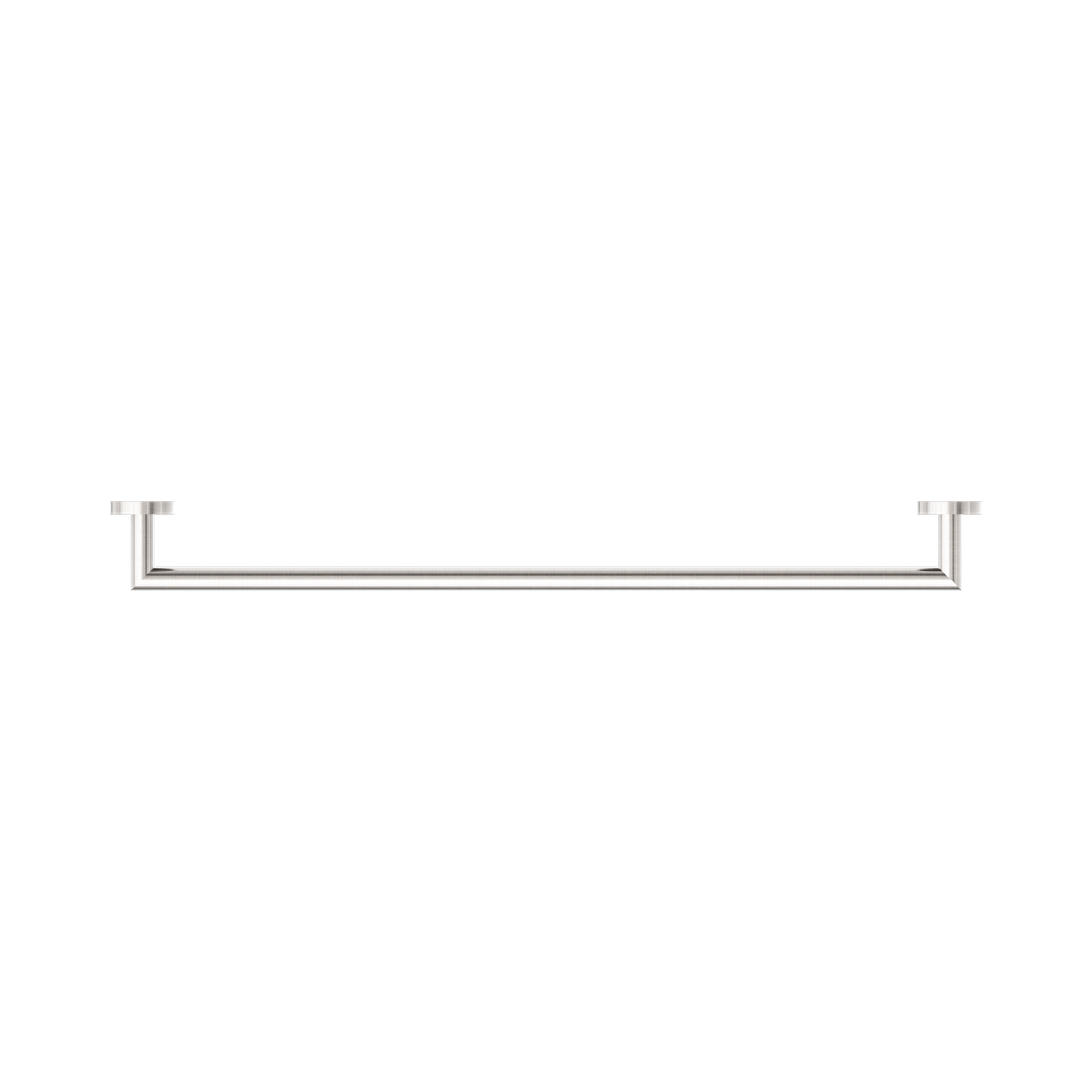 Dolce Single Towel Rail 700mm Brushed Nickel