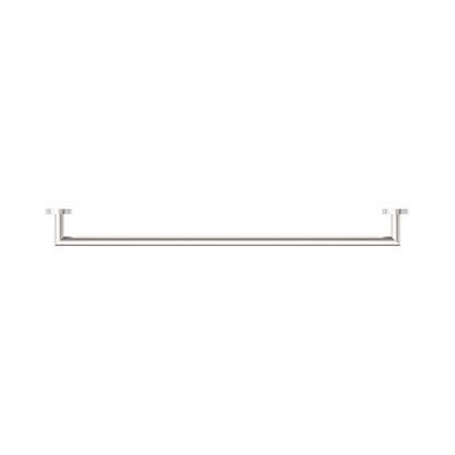 Dolce Single Towel Rail 700mm Brushed Nickel