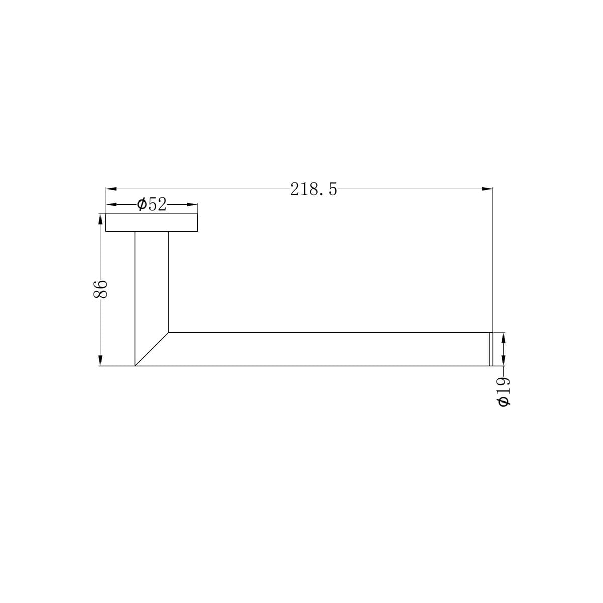 Dolce Hand Towel Rail