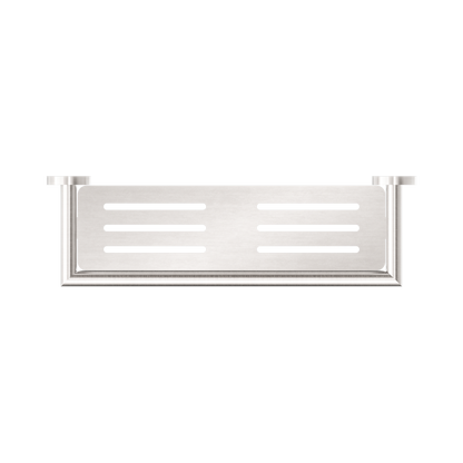 Dolce Metal Shower Shelf Brushed Nickel