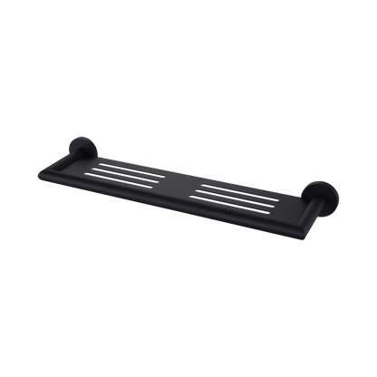 Dolce Metal Shower Shelf Matte Black