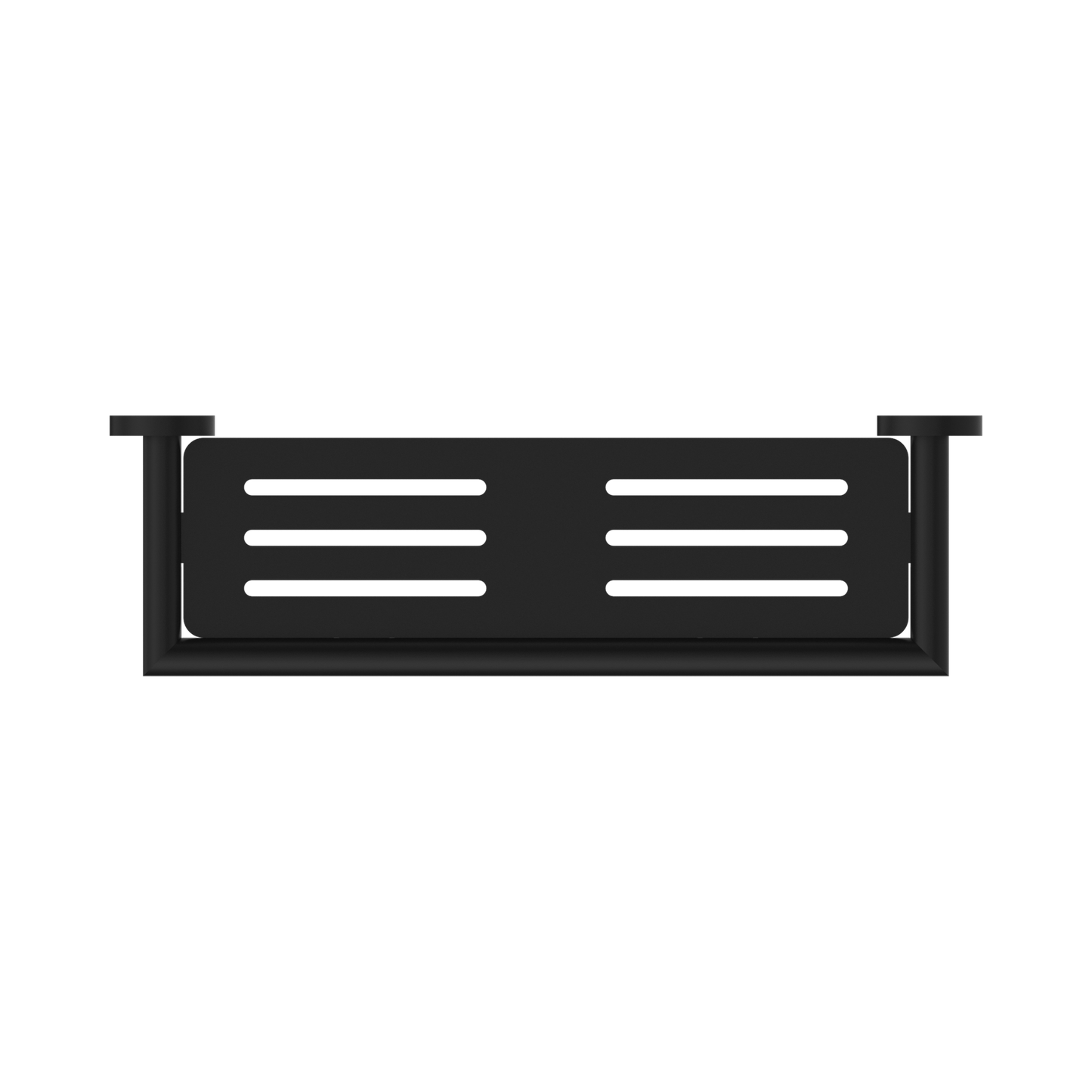 Dolce Metal Shower Shelf Matte Black
