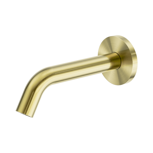 Nero Mecca Wall-Mounted Sensor Tap with 80mm Wall Plate Brushed