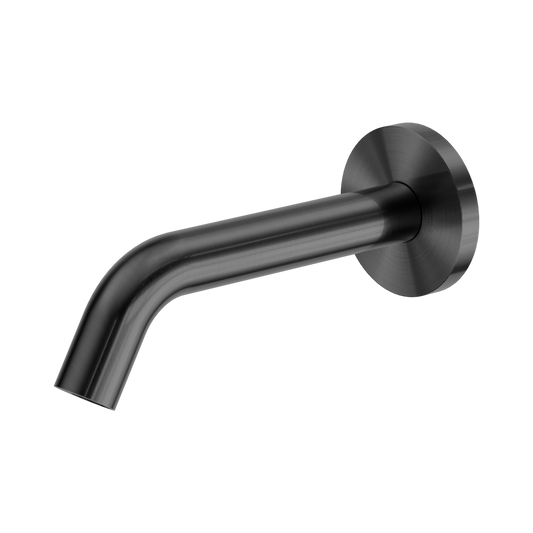 Mecca Wall-Mounted Sensor Tap with 80mm Wall Plate Gun Metal