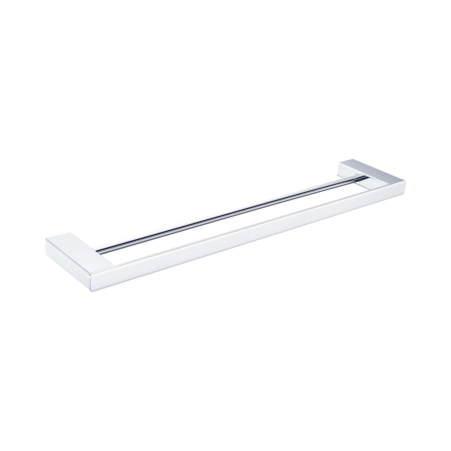 Celia Double Towel Rail 600mm Chrome