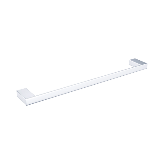 Celia Single Towel Rail 800mm Chrome