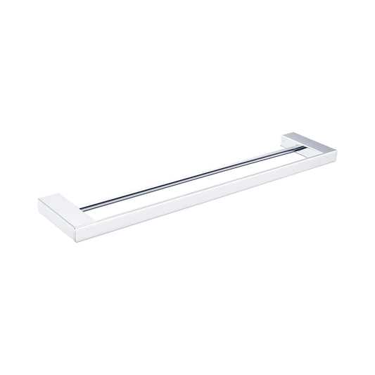 Celia Double Towel Rail 800mm Chrome