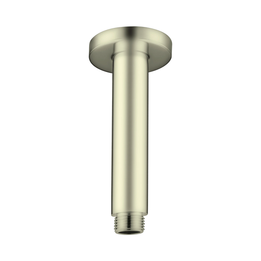 Round Ceiling Arm 100mm Length Brushed Gold
