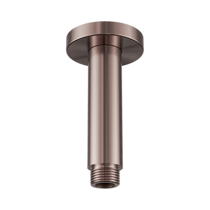 Round Ceiling Arm 100mm Length Brushed Bronze
