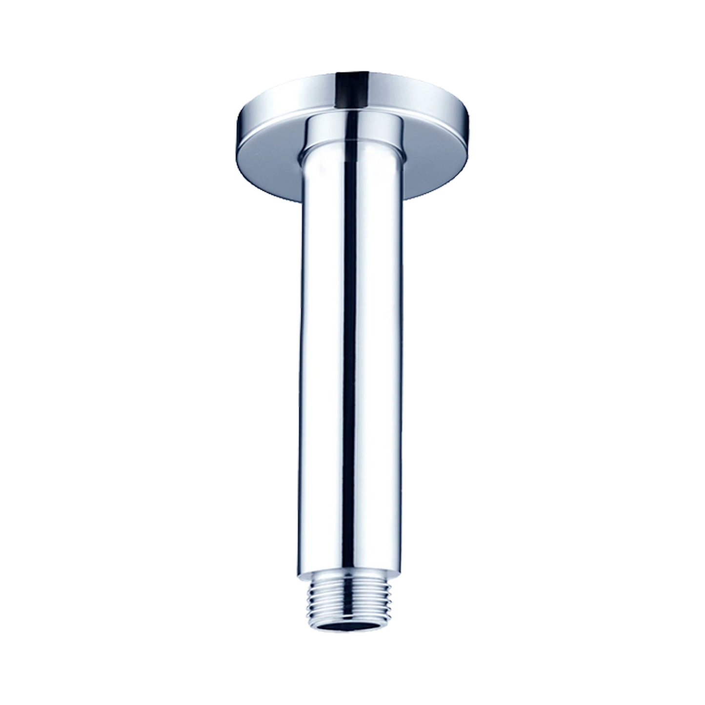 Round Ceiling Arm 150mm Length Chrome