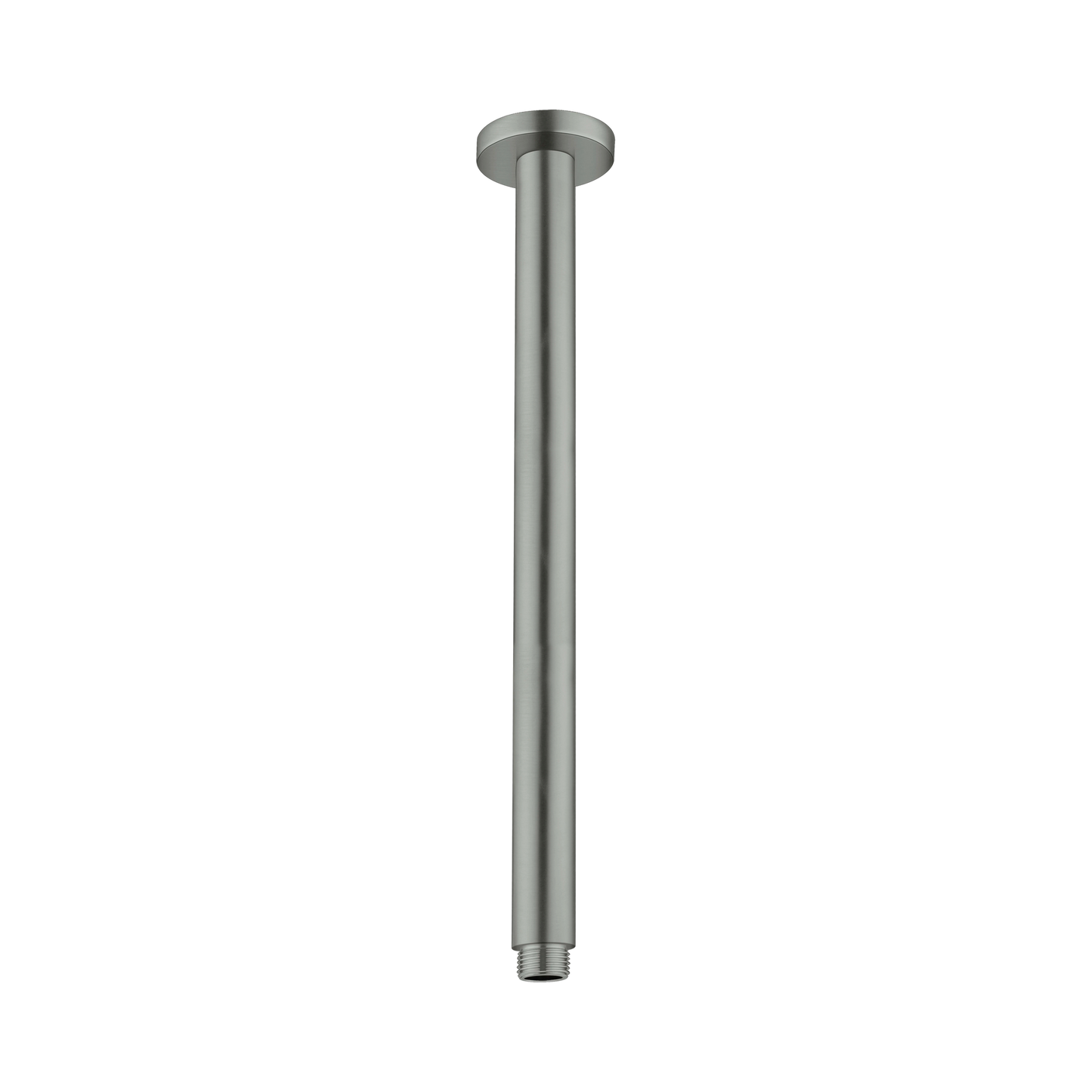 Round Ceiling Arm 300mm Length Gun Metal