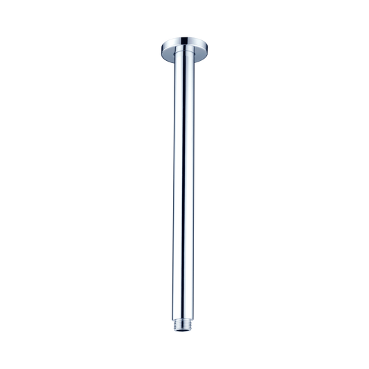 Round Ceiling Arm 450mm Length Chrome