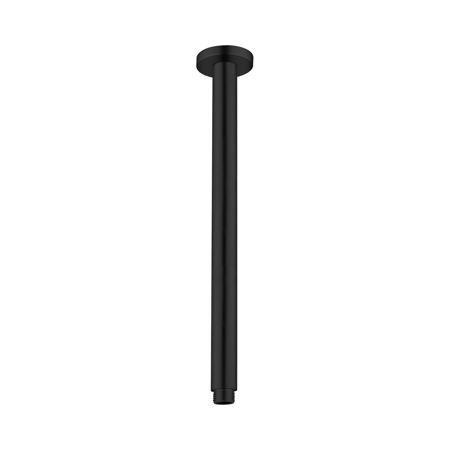 Round Ceiling Arm 450mm Length Matte Black