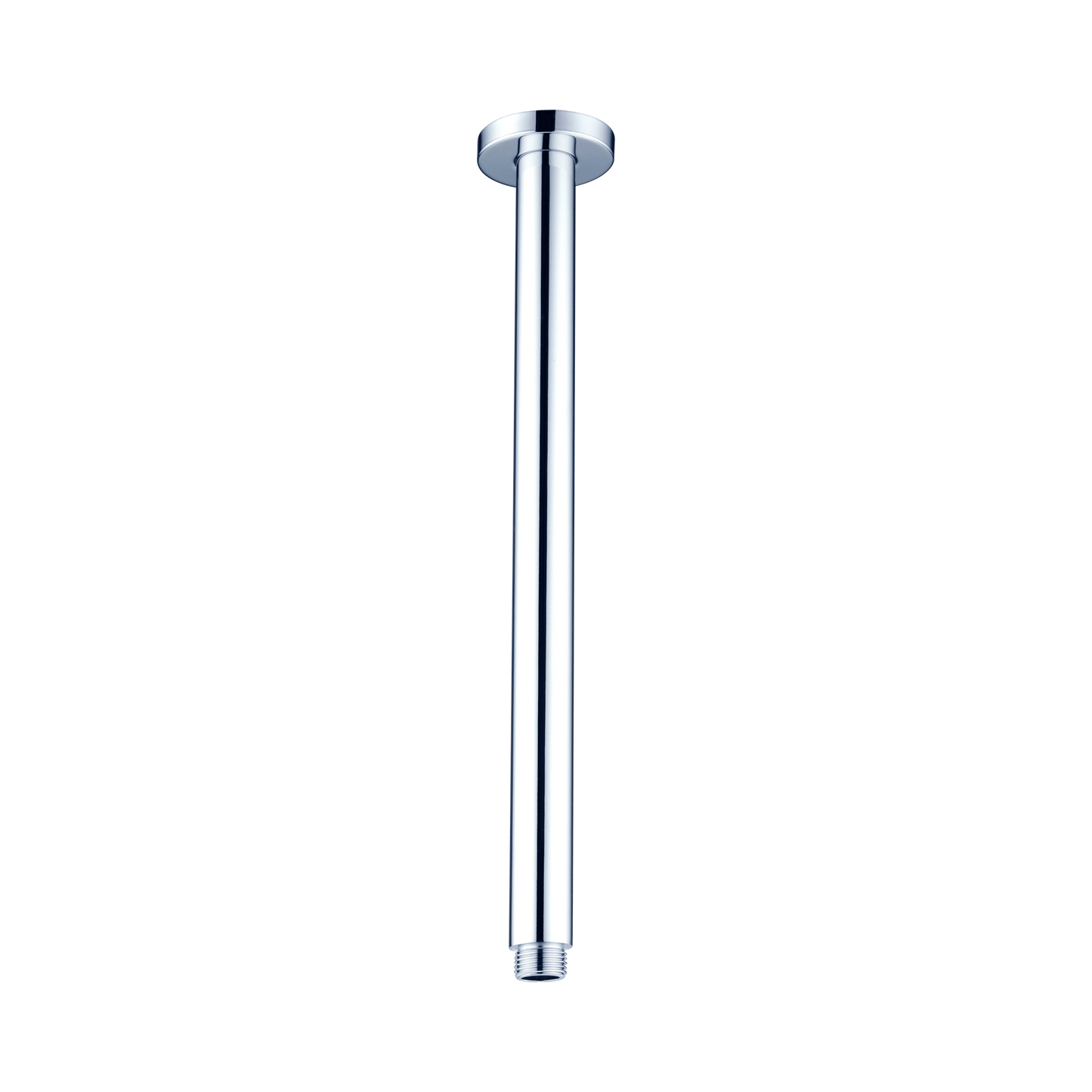 Round Ceiling Arm 600mm Length Chrome
