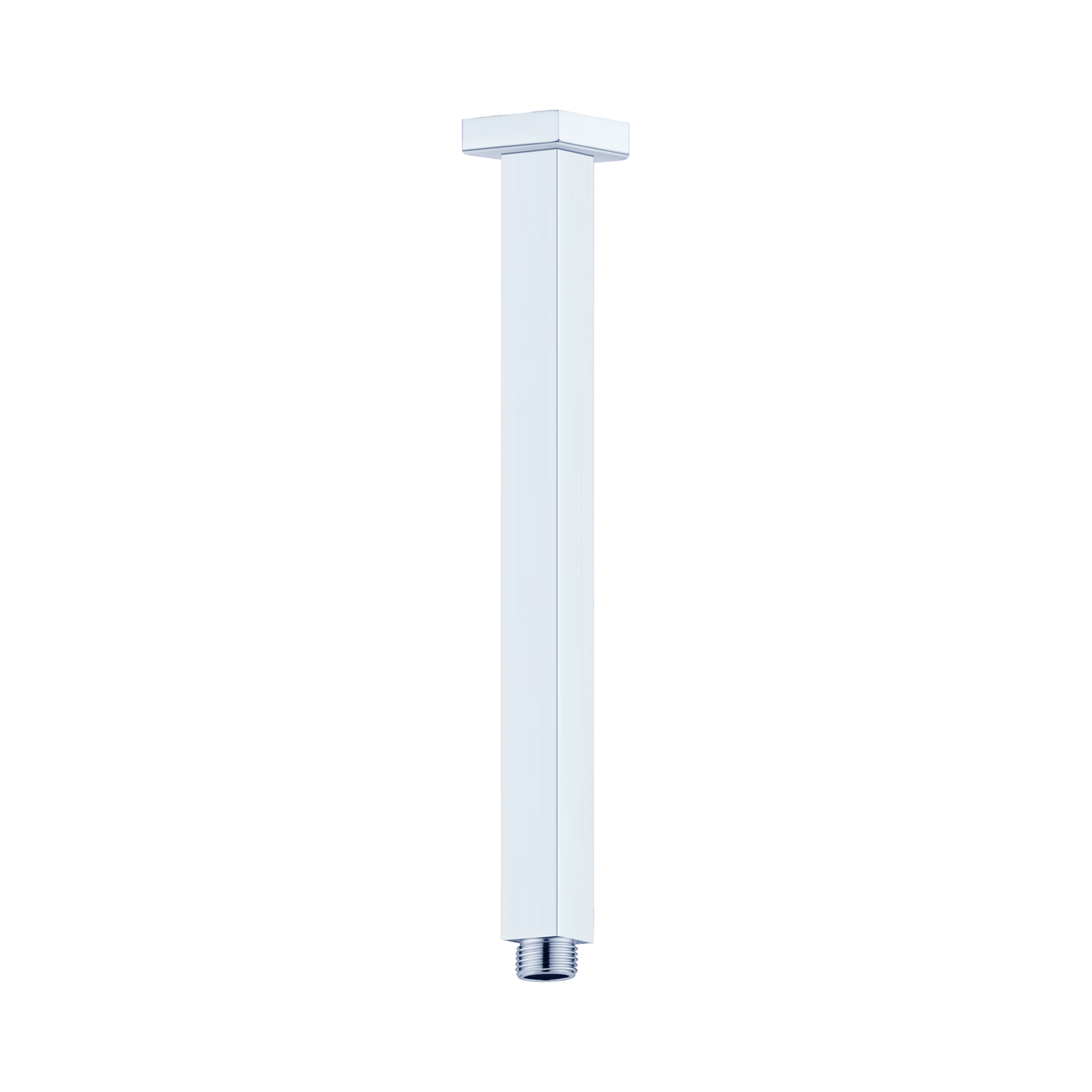 Square Ceiling Arm 600mm Length Chrome