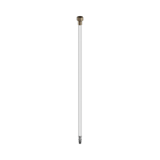 Premium Flexible Mixer Tap Hose Pair Brushed Bronze