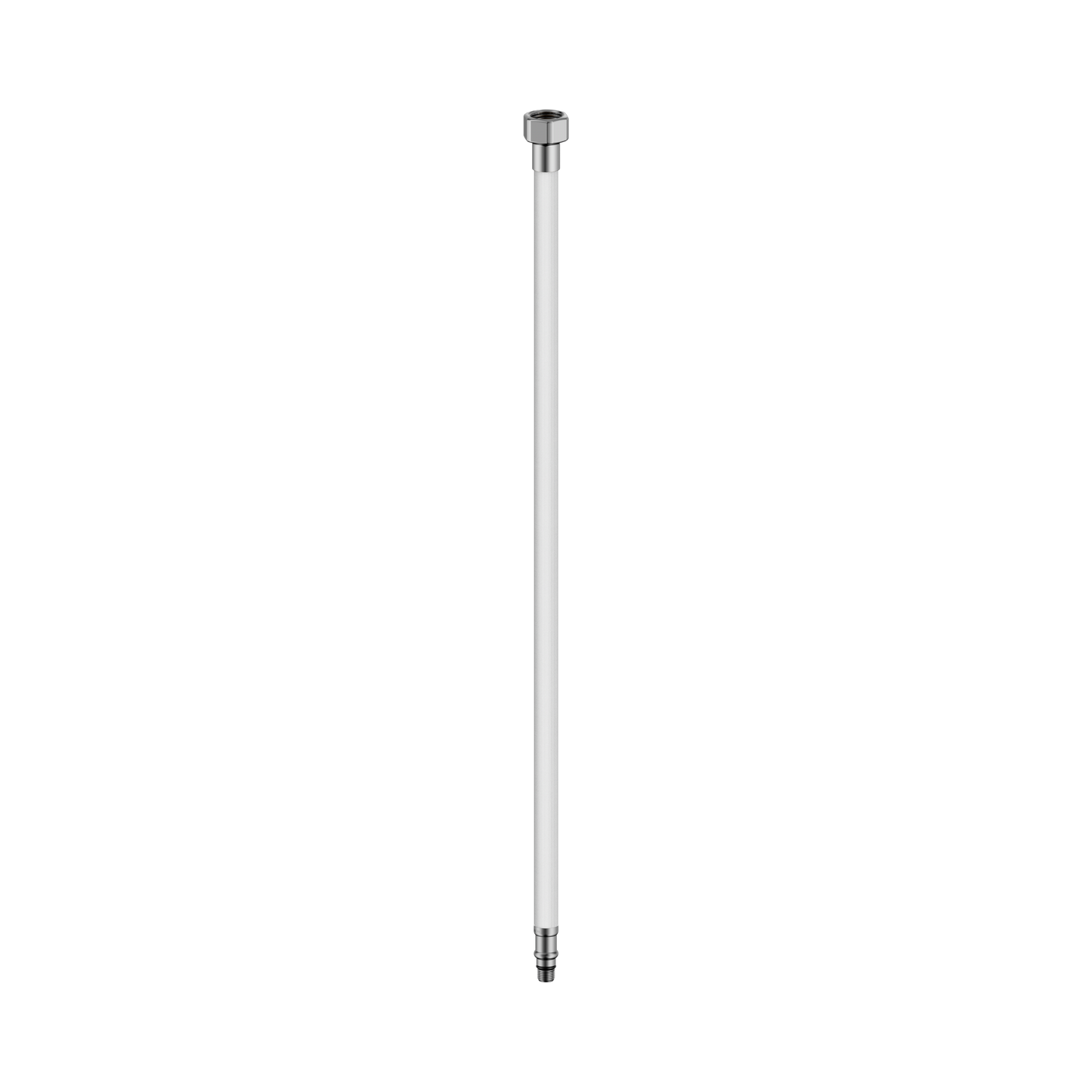 Premium Flexible Mixer Tap Hose Pair Chrome