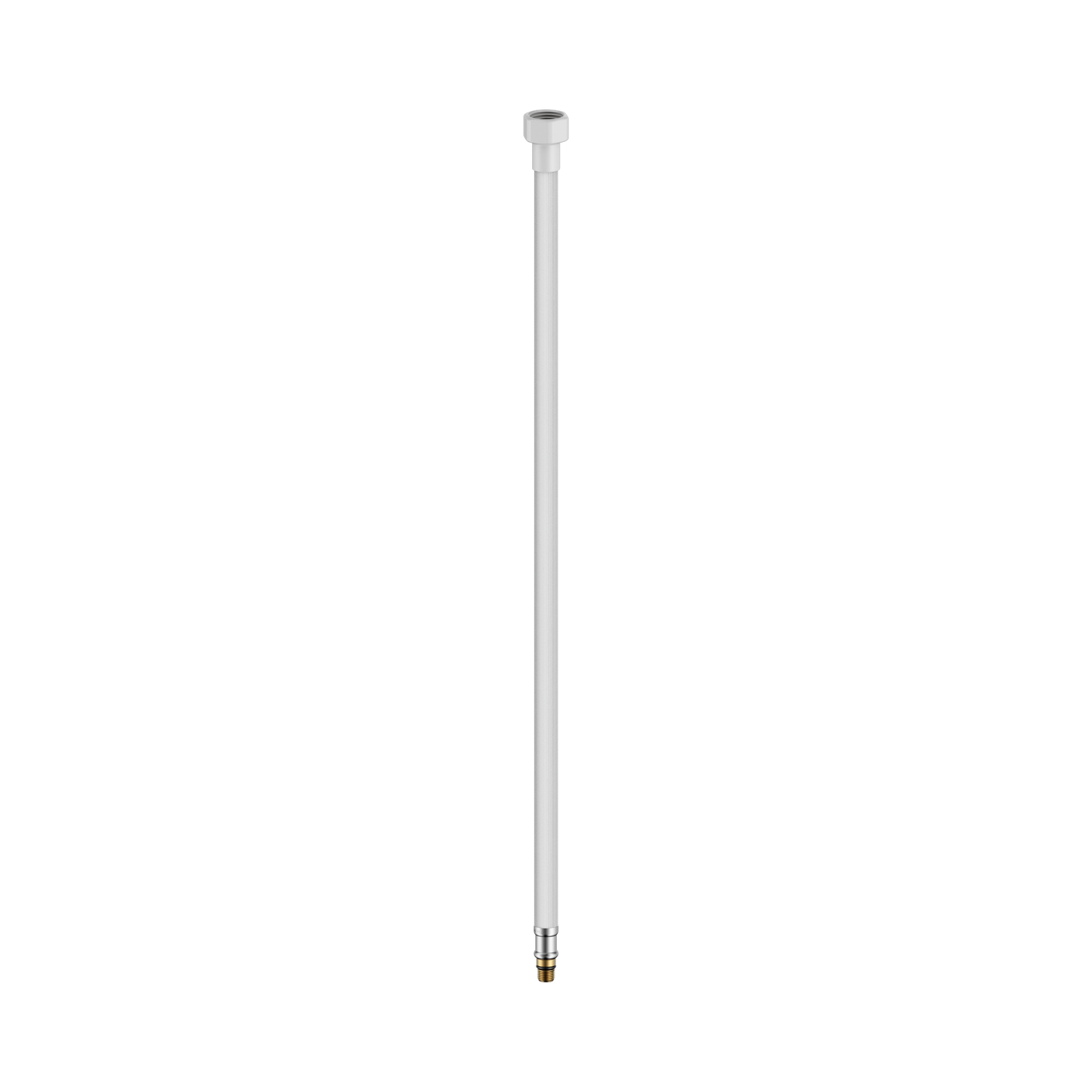 Premium Flexible Mixer Tap Hose Pair Matte White