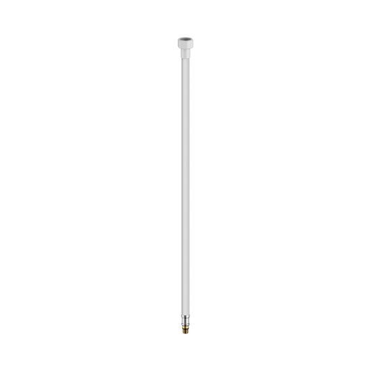 Premium Flexible Mixer Tap Hose Pair Matte White