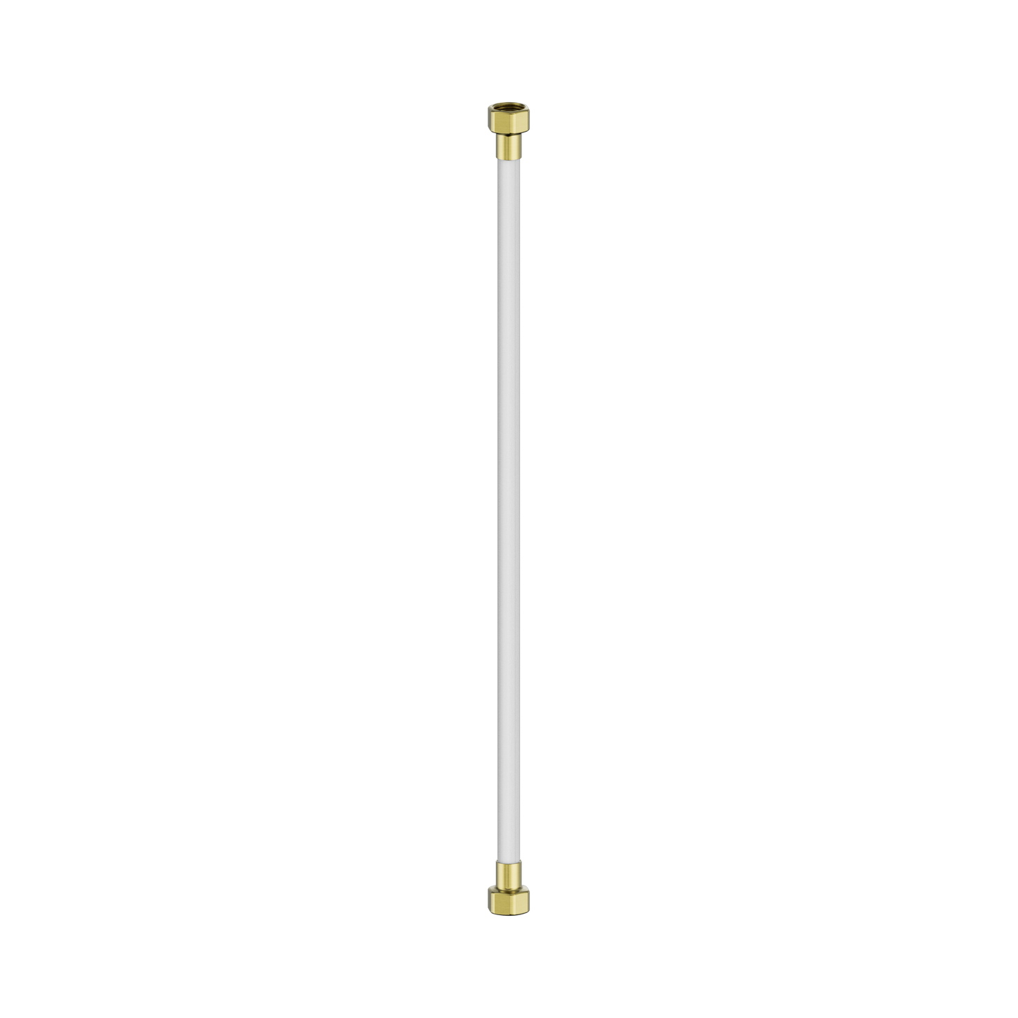 500mm Premium G1/2 Female Flexible Water Connector Hose Brushed Gold