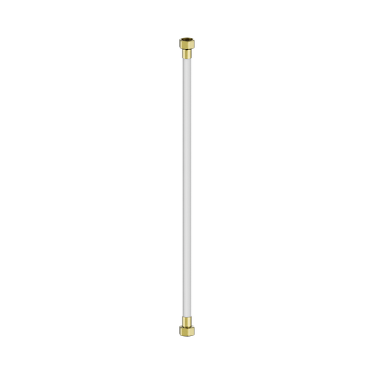 500mm Premium G1/2 Female Flexible Water Connector Hose Brushed Gold