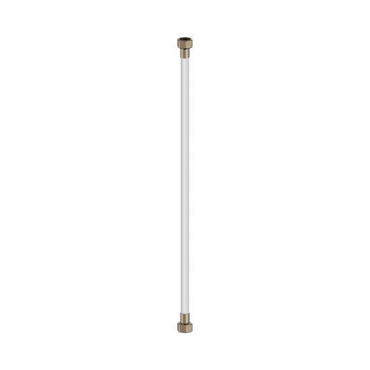 500mm Premium G1/2 Female Flexible Water Connector Hose Brushed Bronze
