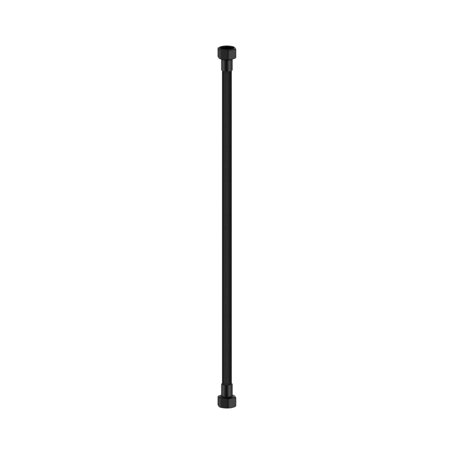 500mm Premium G1/2 Female Flexible Water Connector Hose Matte Black
