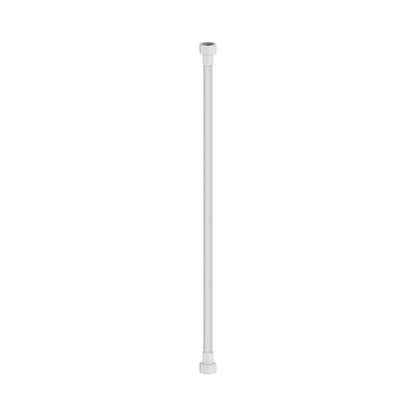 500mm Premium G1/2 Female Flexible Water Connector Hose Matte White