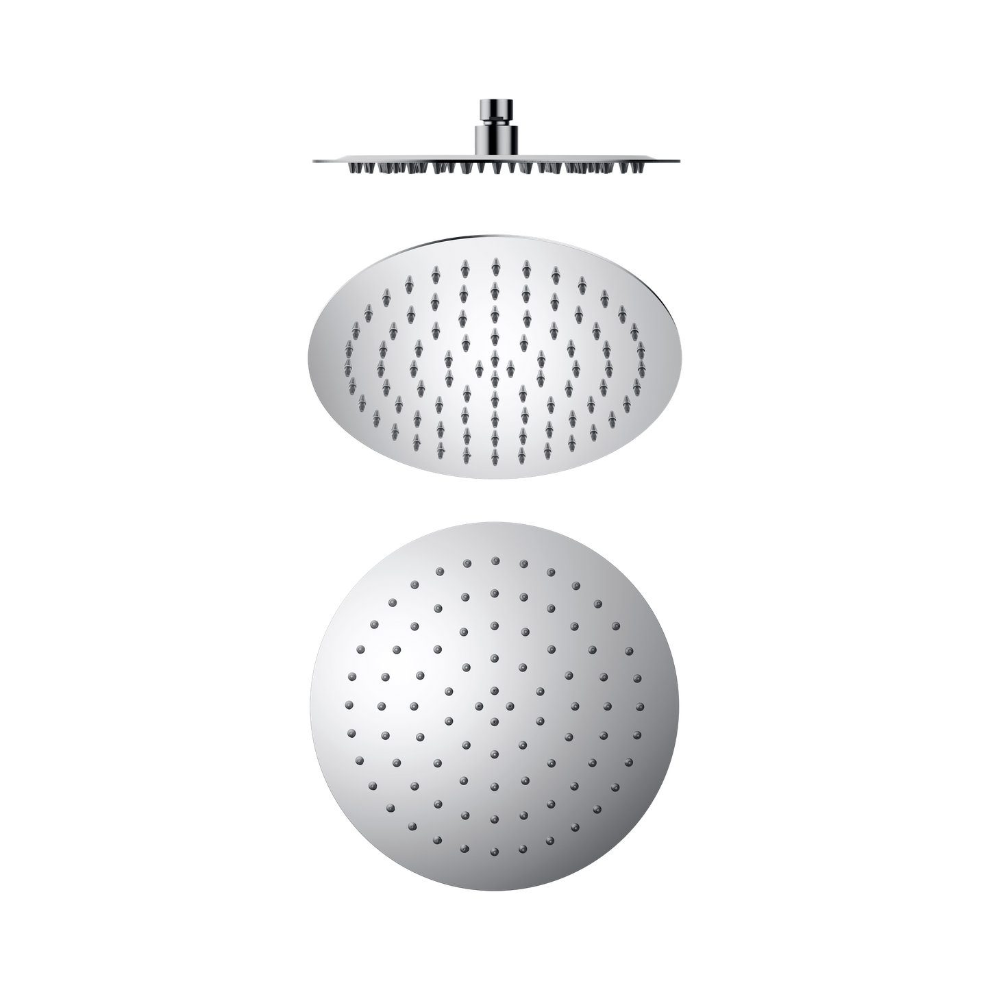 250mm Round Stainless Steel Shower Head 4 Star Rating Chrome