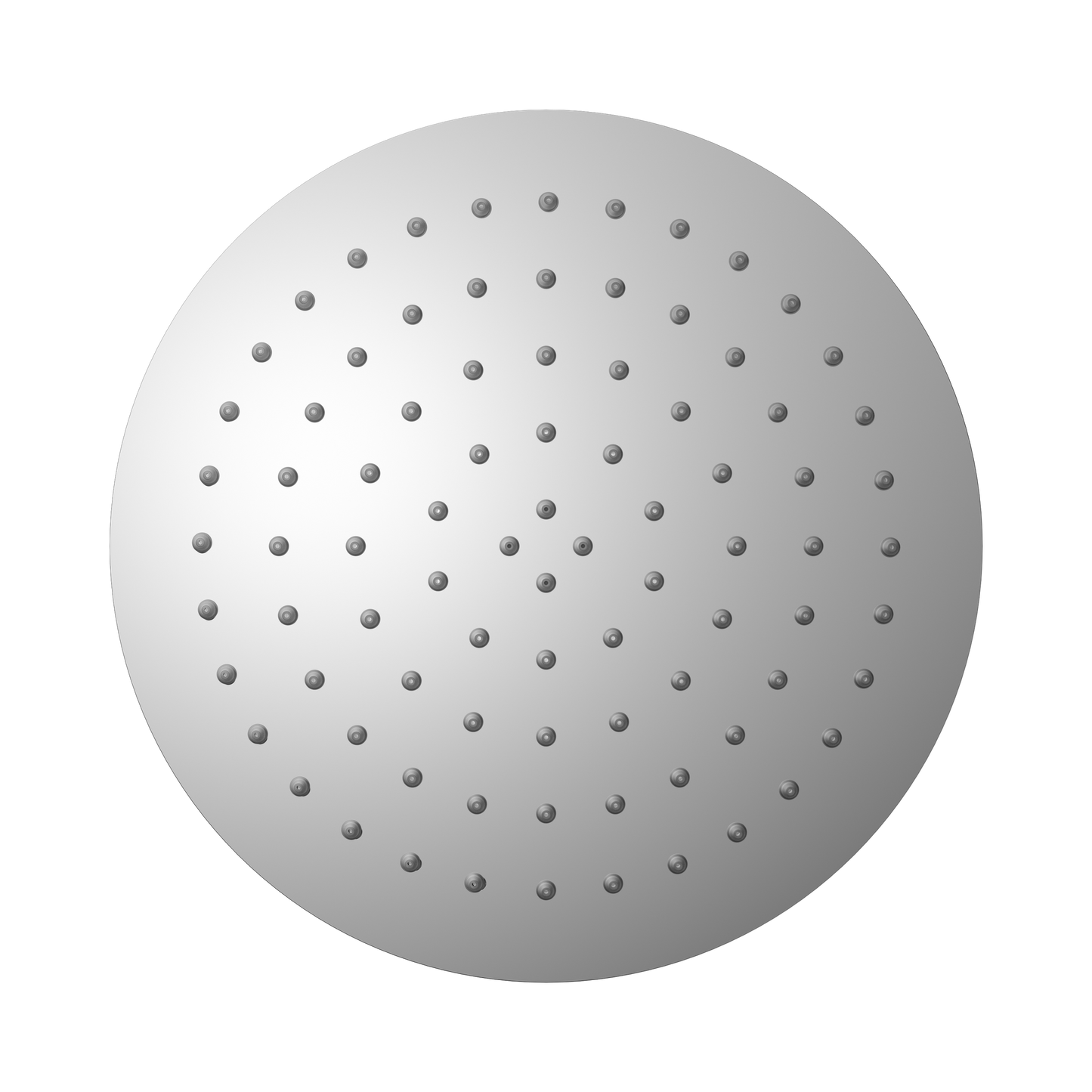 250mm Round Stainless Steel Shower Head 4 Star Rating Chrome