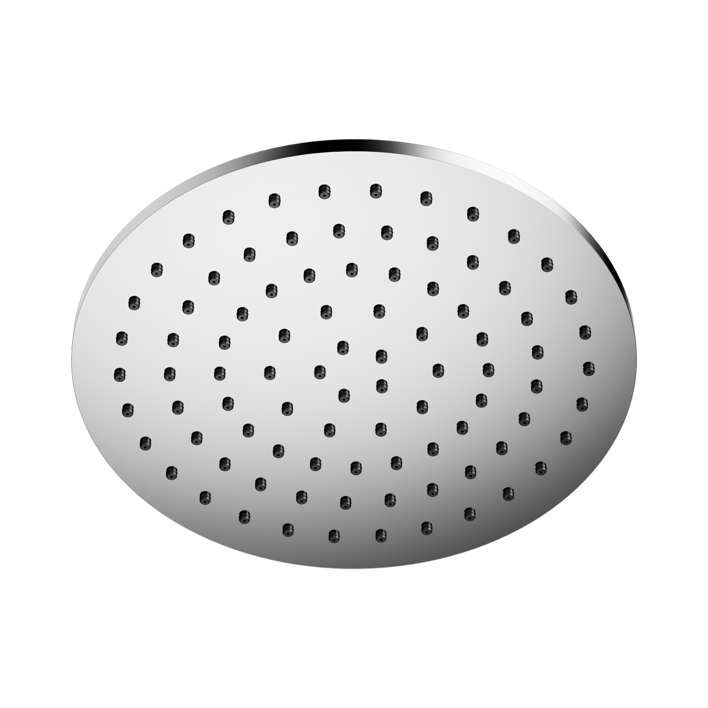 250mm Round Metal Shower Head II Chrome