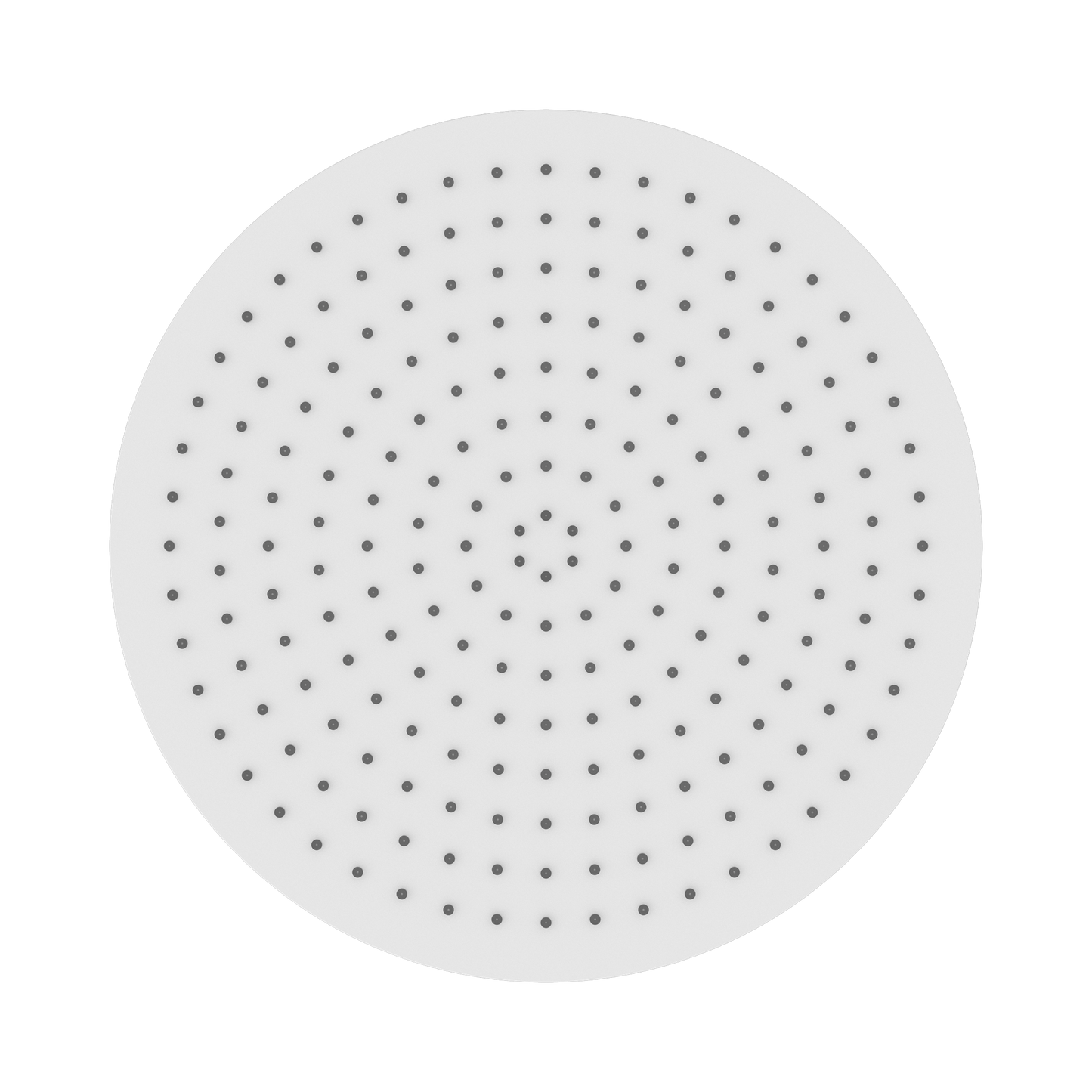 230mm Air Shower Head Matte White