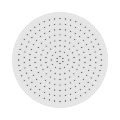 230mm Air Shower Head Matte White