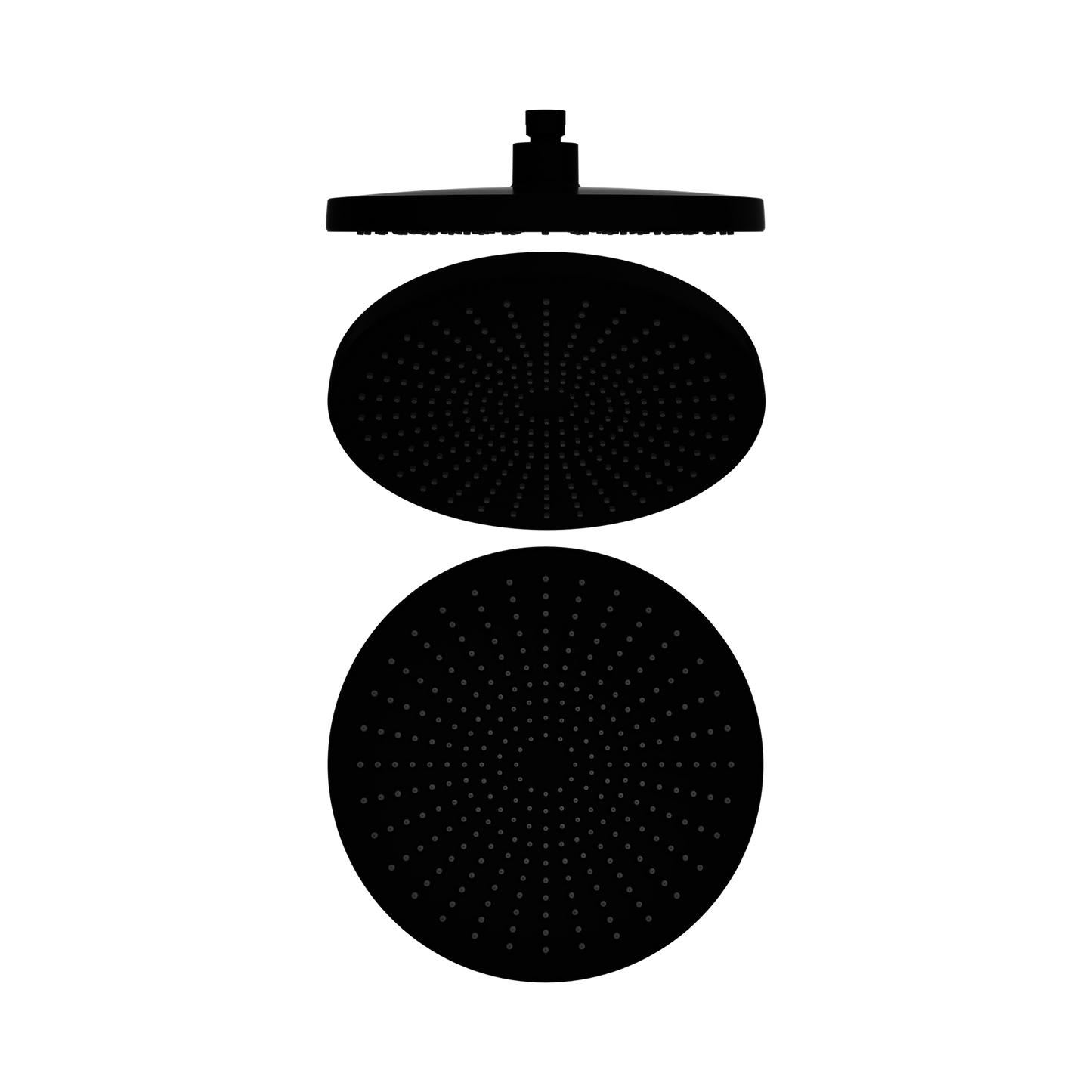 Opal 250mm Shower Head Matte Black
