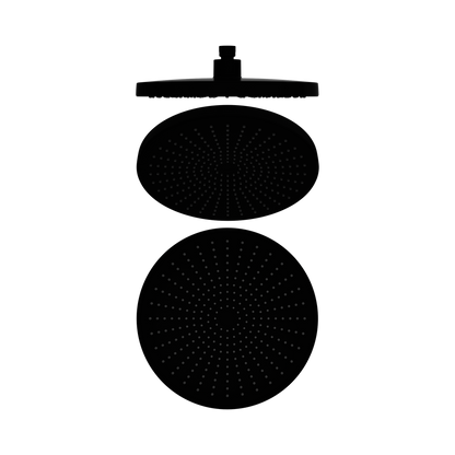 Opal 250mm Shower Head Matte Black