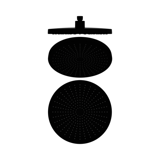Opal 250mm Shower Head Matte Black