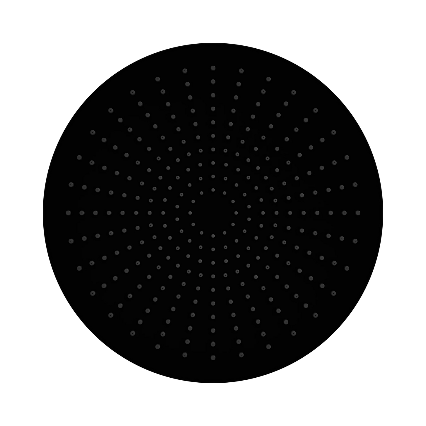 Opal 250mm Shower Head Matte Black