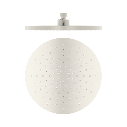 250mm ABS Round Shower Head Brushed Nickel