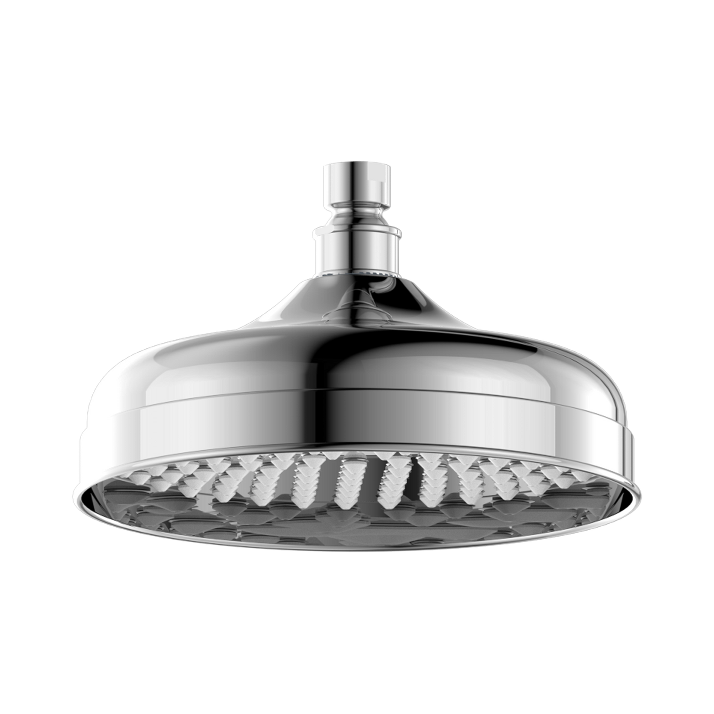 York 200mm Shower Head Chrome