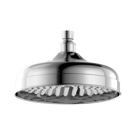 York 200mm Shower Head Chrome