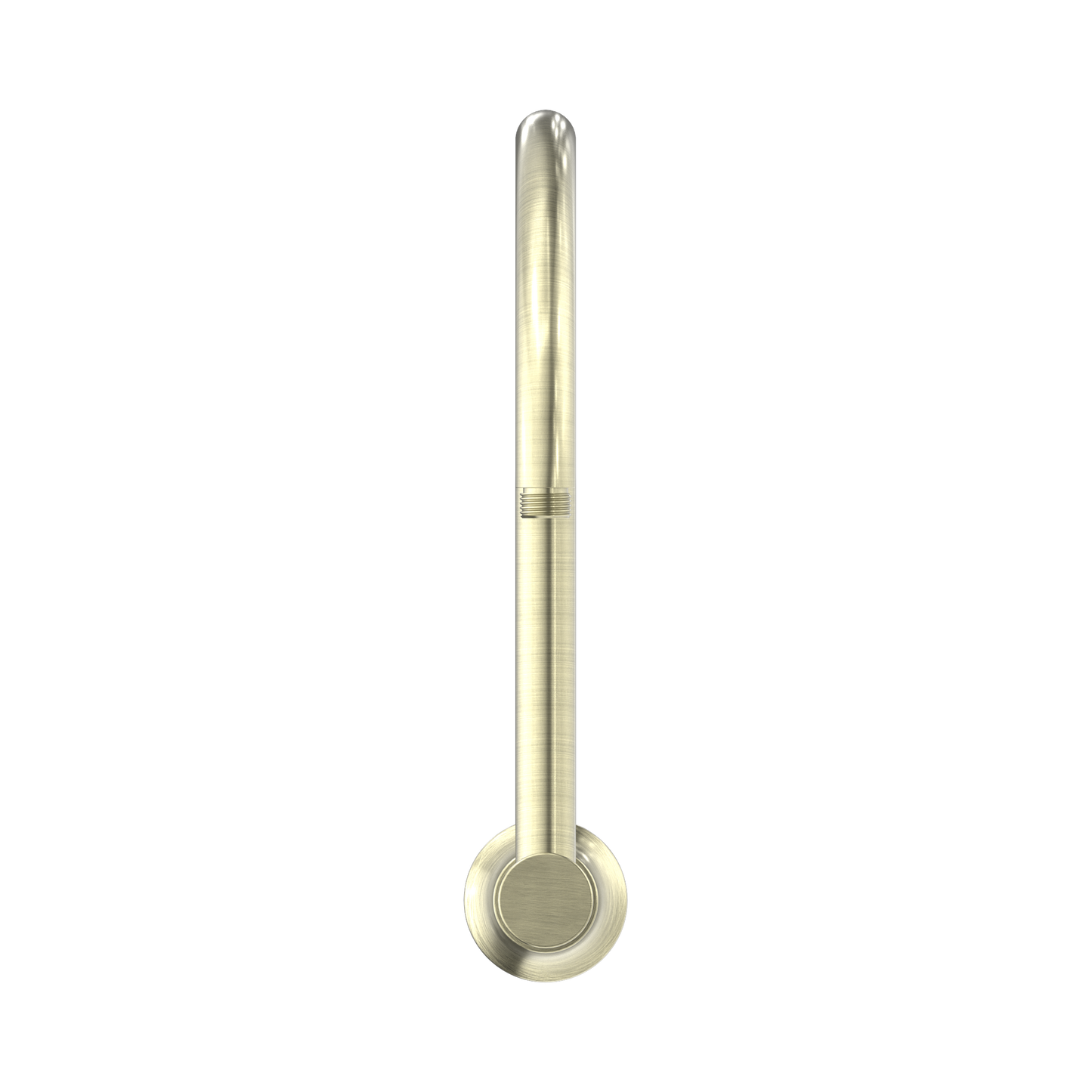 York Shower Arm Aged Brass